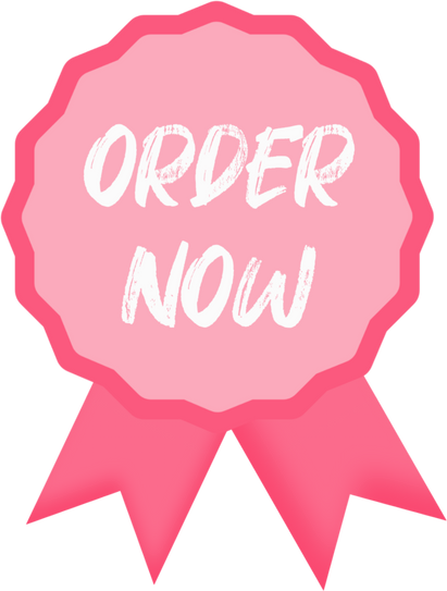 Pink Order Now Badge